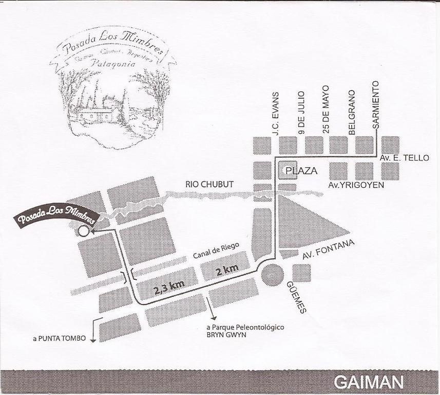 Posada Los Mimbres Gaiman Екстер'єр фото